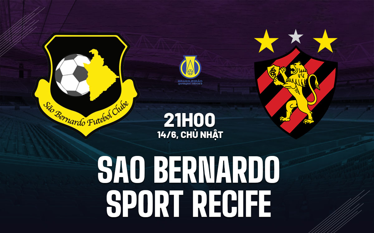 nhan dinh bong da du doan Sao Bernardo vs Sport Recife hang 2 brazil hom nay